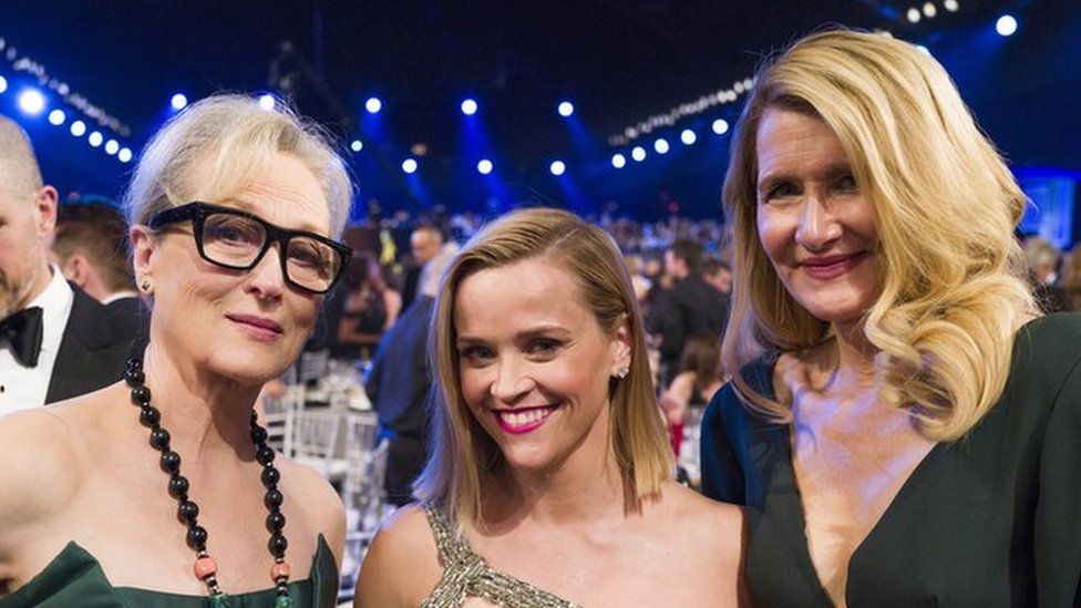 Meryl Streep, Reese Witherspoon and Laura Dern at the Screen Actors Guild Awards