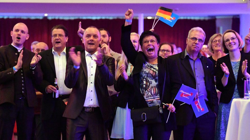 AfD supporters