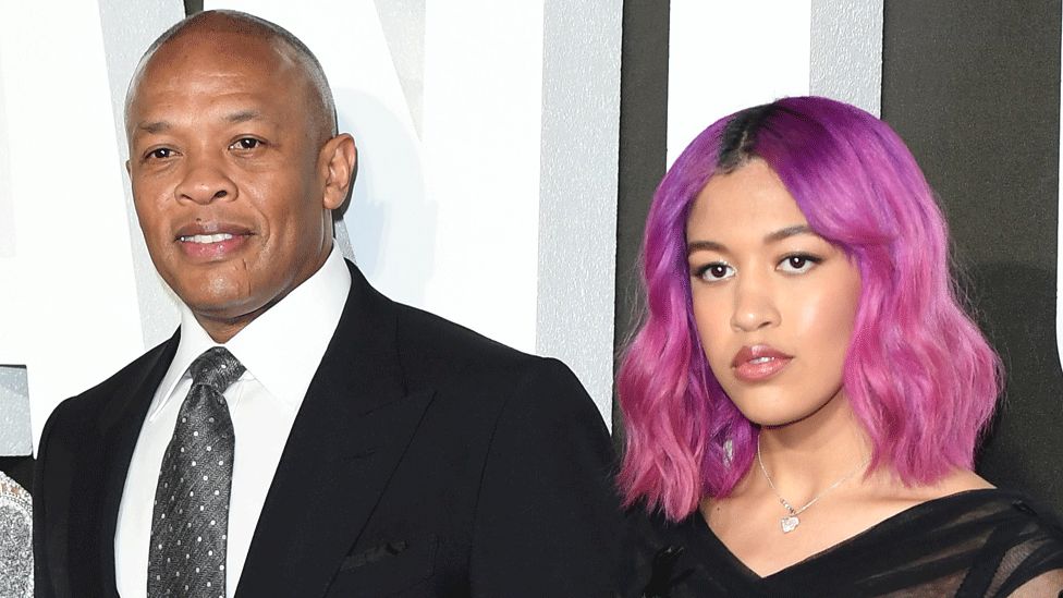 Dr Dre and his daughter Truly