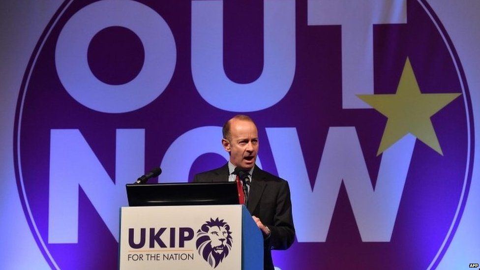 UKIP leader Henry Bolton