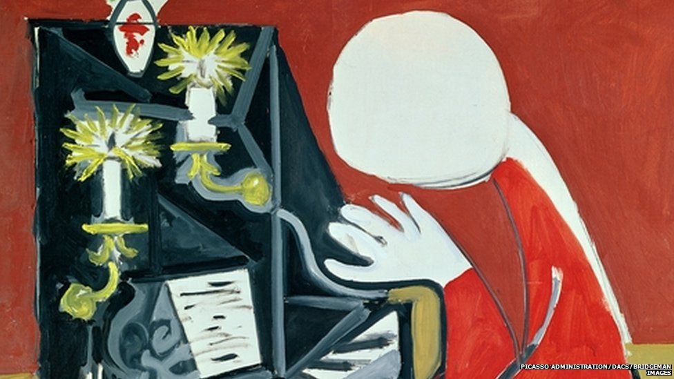 The Pianist painting by Picasso