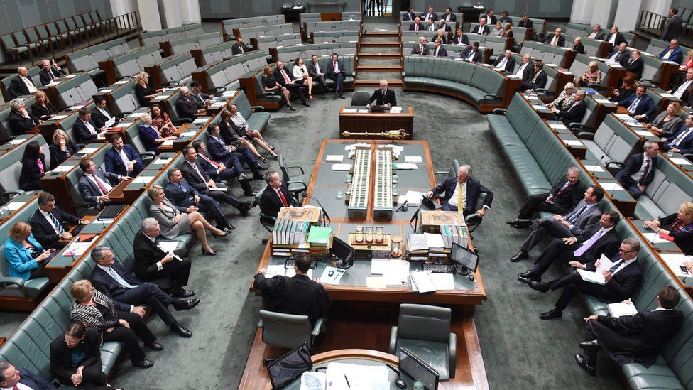 Members of Parliament attend the first Parliamentary sitting of 2016 at Parliament House in Canberra