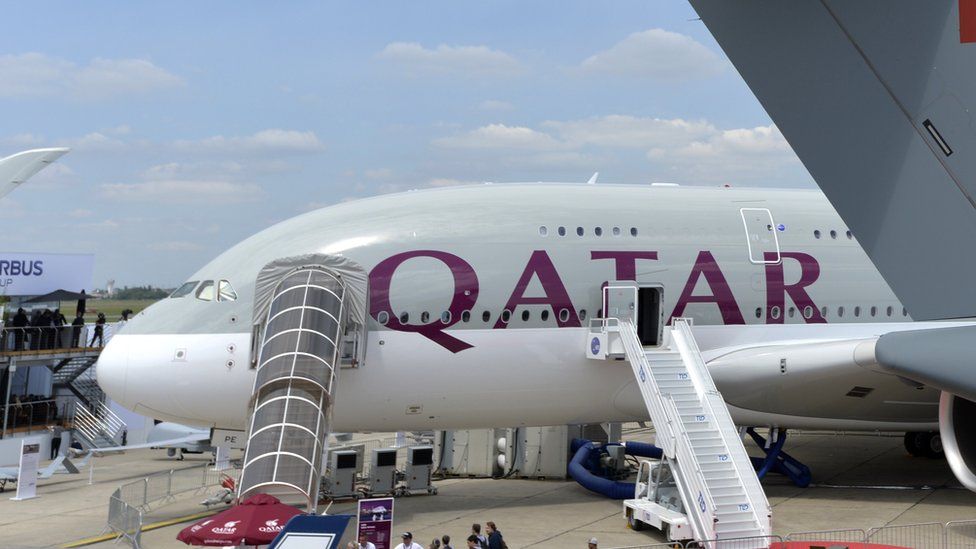 Qatar Airways plane (file picture)