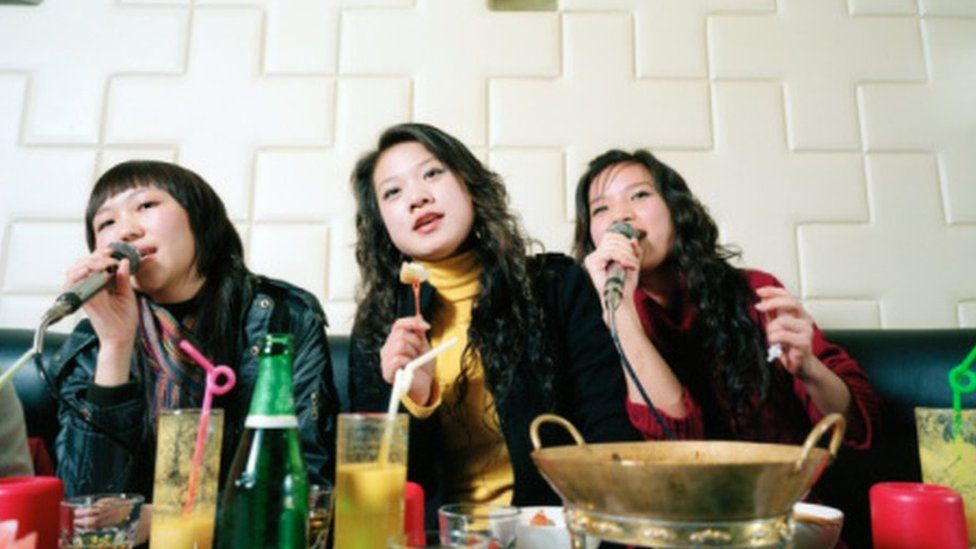 Karaoke (KTV) bars are widely found across China and are popular with all ages