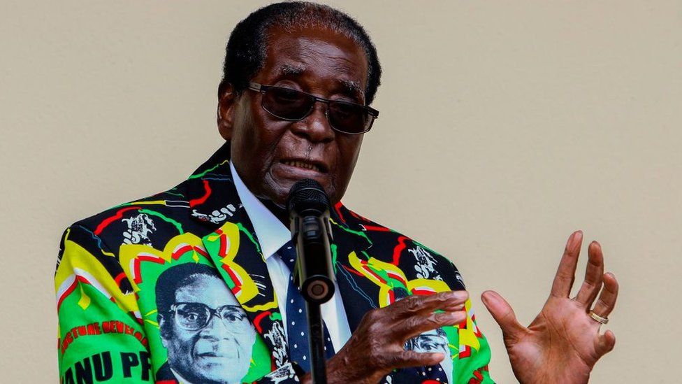 Robert Mugabe (file photo - 2016)