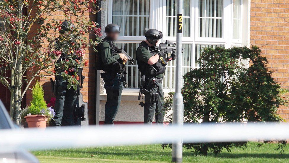 Coleraine Man Arrested After Armed Police Called To Mountsandel House Bbc News