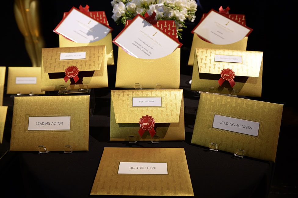 Oscar envelopes