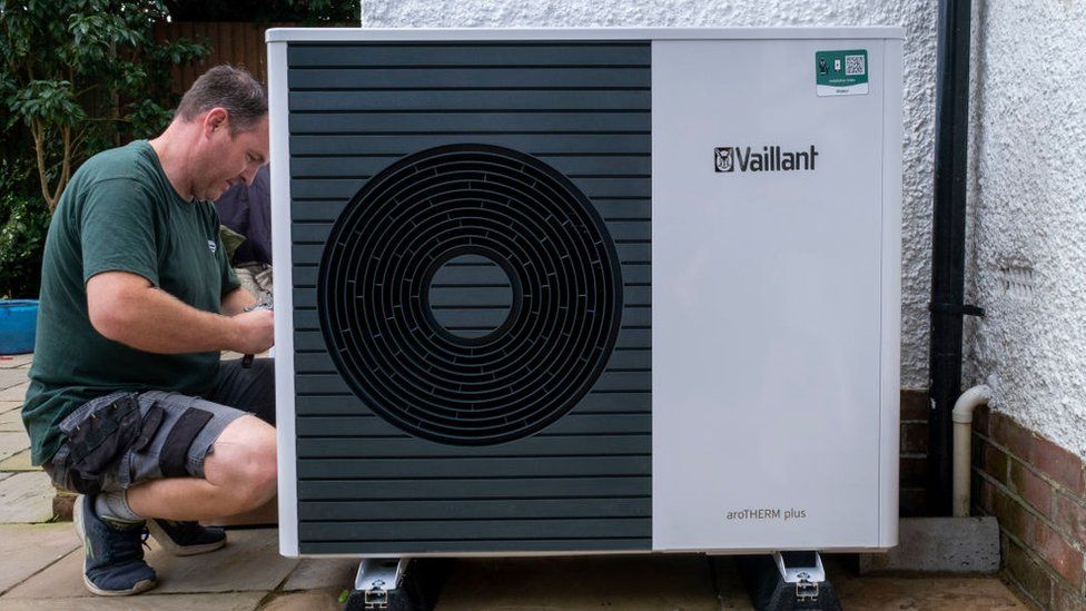 Heat pump installation