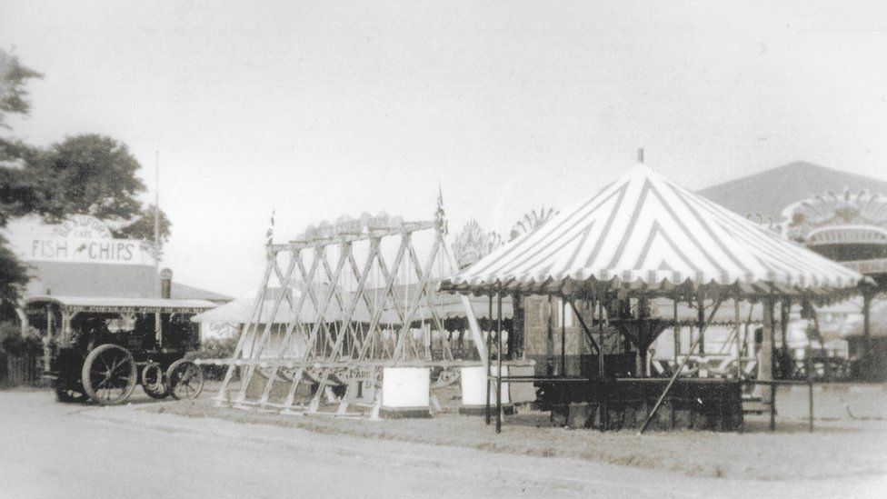 The fairground at Severn Beach