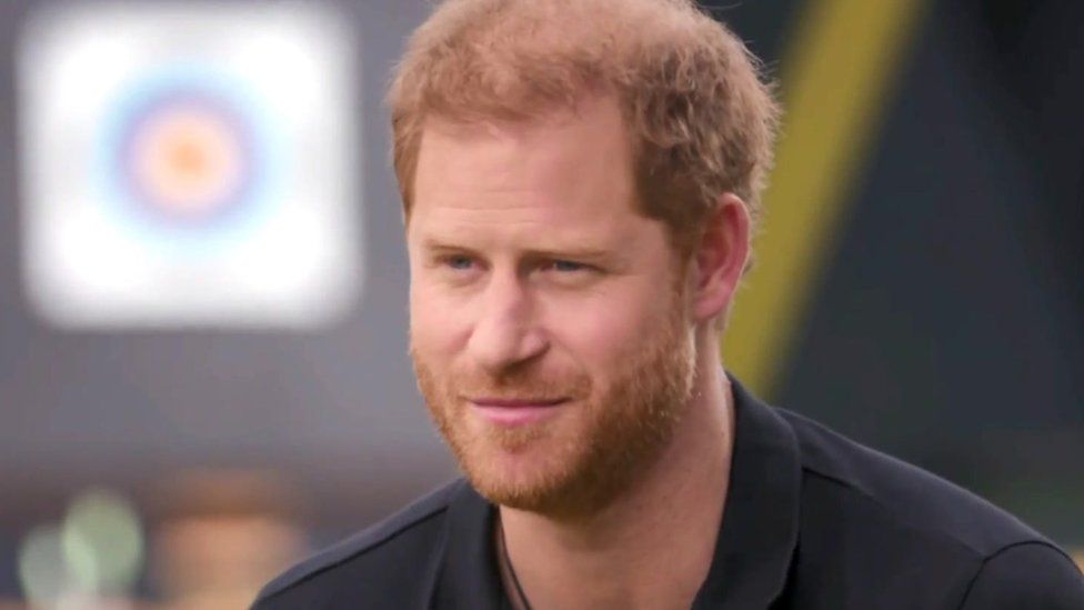 Prince Harry during his NBC interview