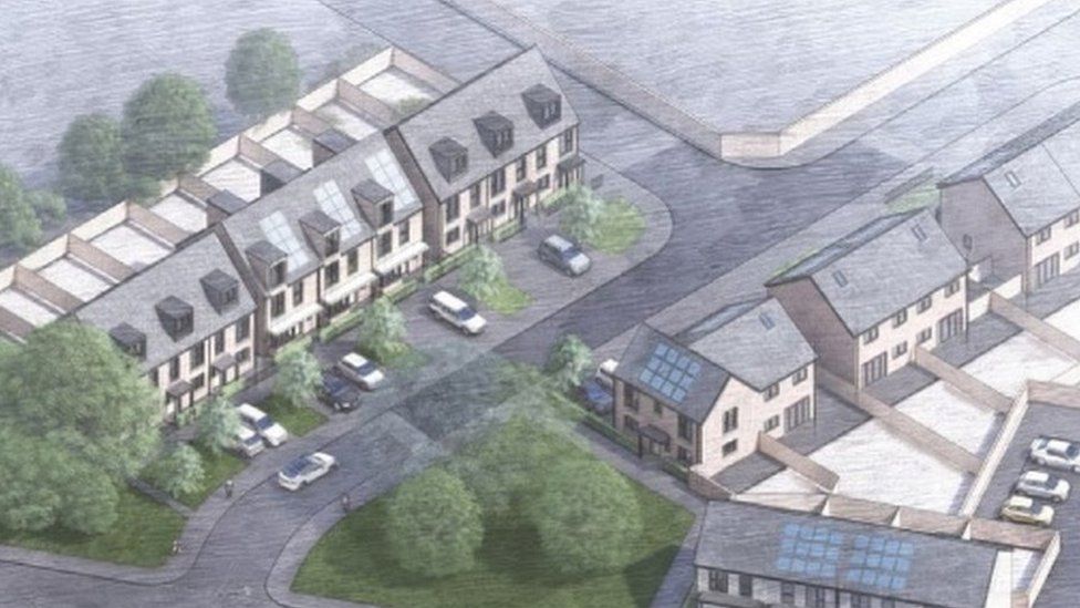 Drawing for proposed Pendelton regeneration scheme