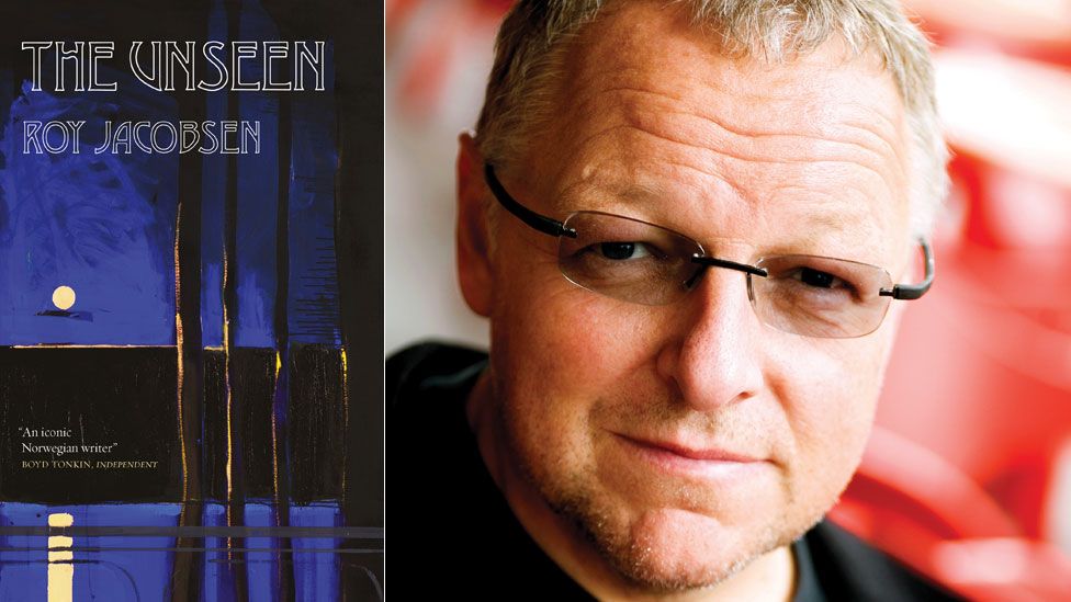 Roy Jacobsen and the jacket for The Unseen