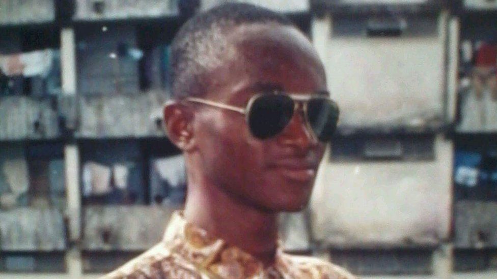 Umaru Fofana, when he had just entered university