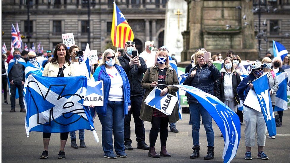 Pro-independence rally