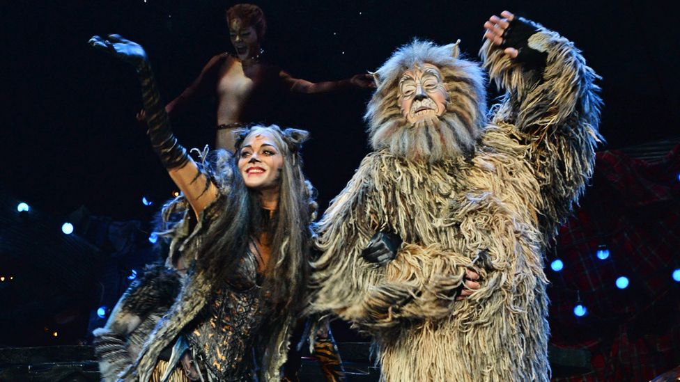 Nicole Scherzinger and Nicholas Pound in a West End production of Cats