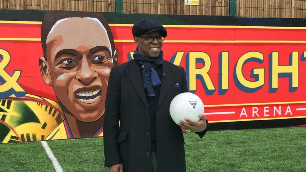 Ian Wright opens new pitch at former primary school BBC News