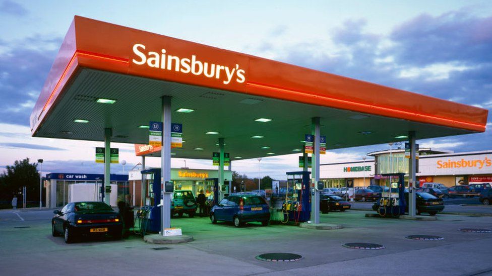 Заправочная станция Sainsbury