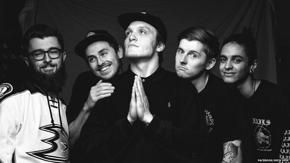 Neck Deep guitarist Lloyd Roberts leaves over 'accusations' - BBC News