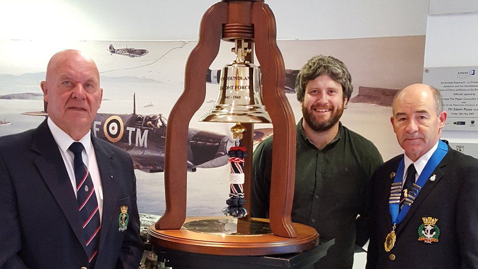 newfoundland escrt force bell on display