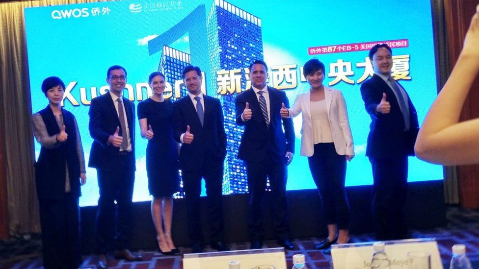 Nicole Meyer Kushner (3L) at a promotional event in Shanghai (7 May 2017)