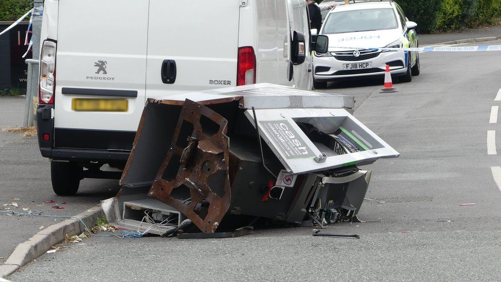 Cash machine in Attenborough Lane, Attenborough