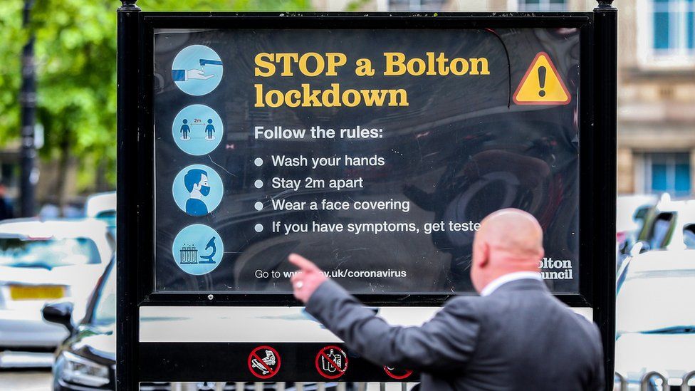 Covid Bolton's business owners show acceptance and anger BBC News