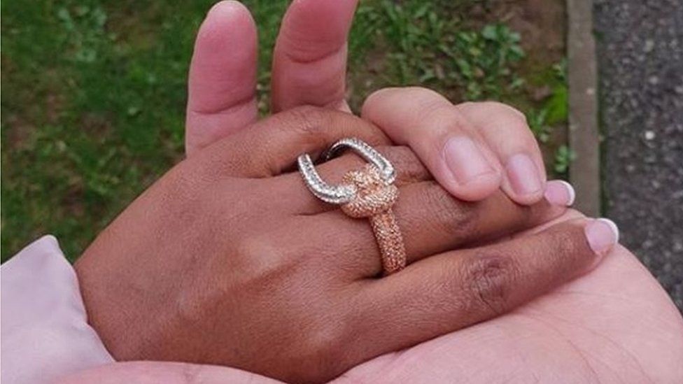 Nadiya Hussain's wedding ring