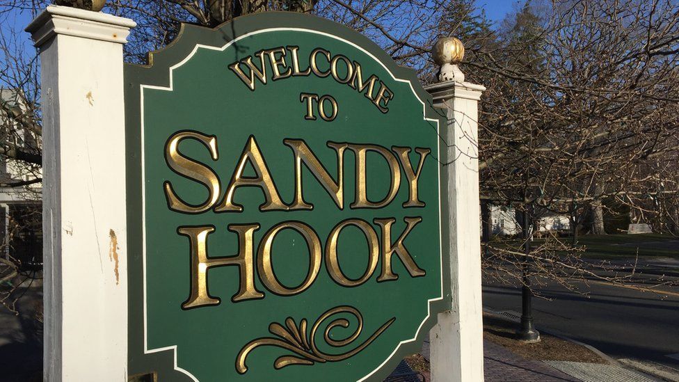 Sign at entrance to Sandy Hook
