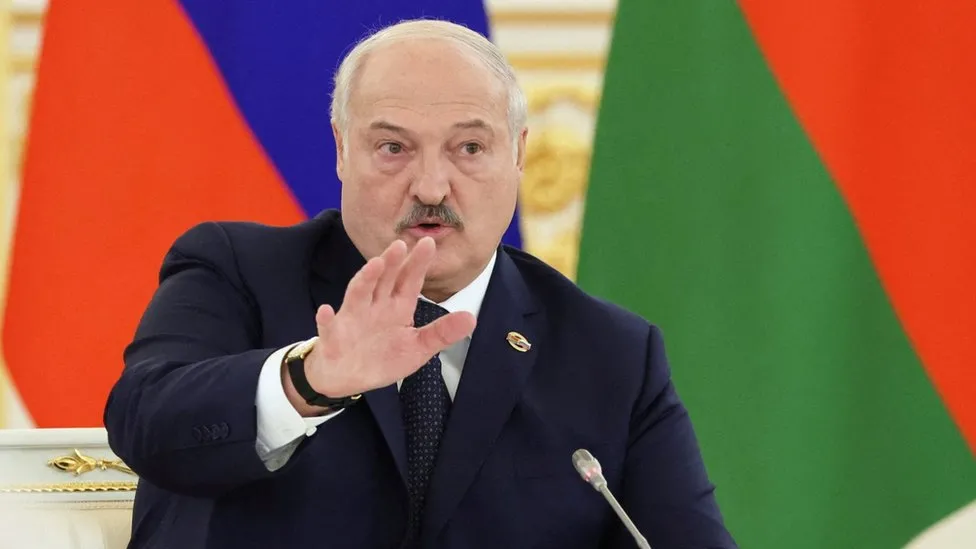 Russian nuclear weapons 'in hands of Belarus dictator', warns opposition leader