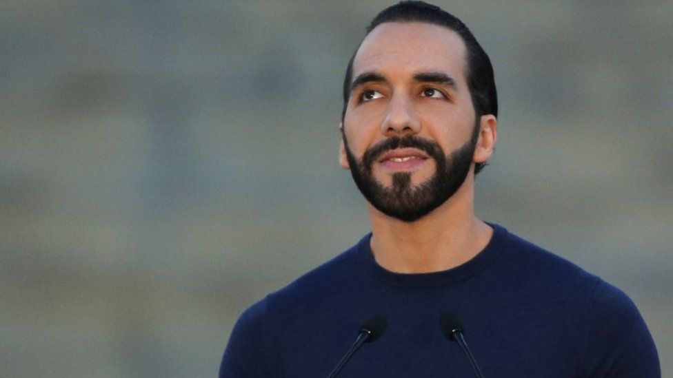 El Salvador's President Nayib Bukele, 2023 image