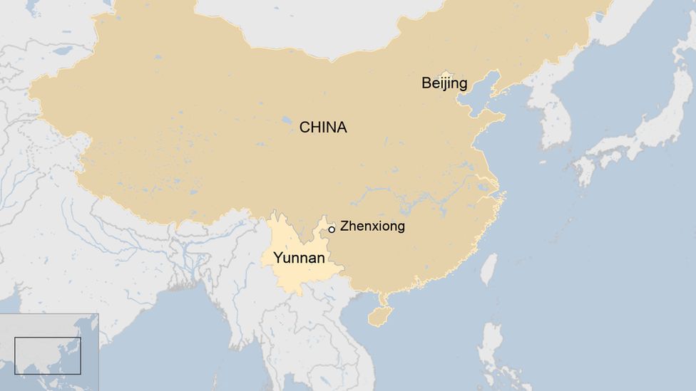 The stabbing happened in Zhenxiong People's Hospital in the southwestern Yunnan province.