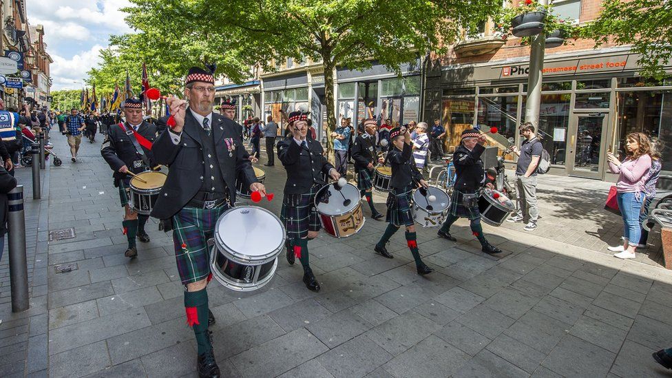Armed Forces Day parade in Leicester 2019