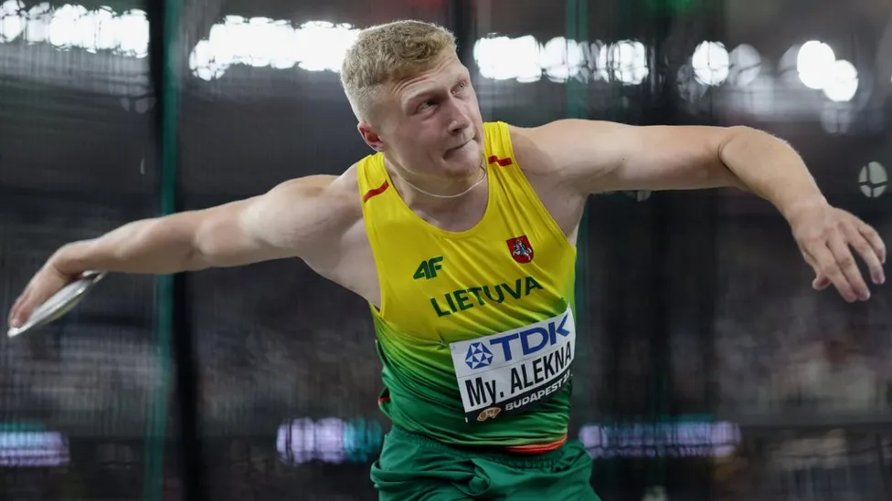 Mykolas Alekna Shatters Men's Discus Record with 74.35m Throw.