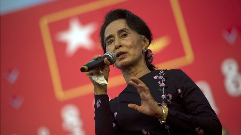 NLD leader Aung San Suu Kyi (1 Nov 2015)