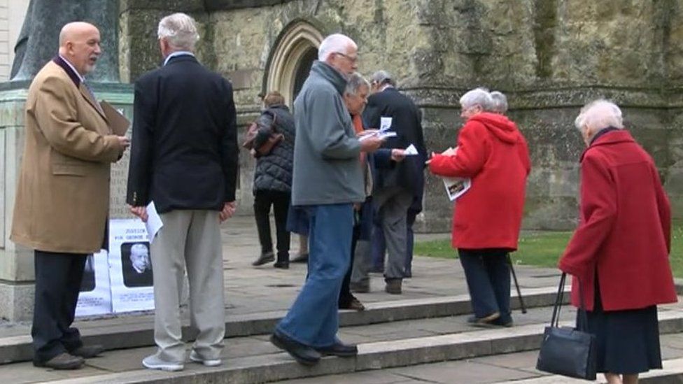 Bishop George Bell name restored to Chichester Cathedral building - BBC News