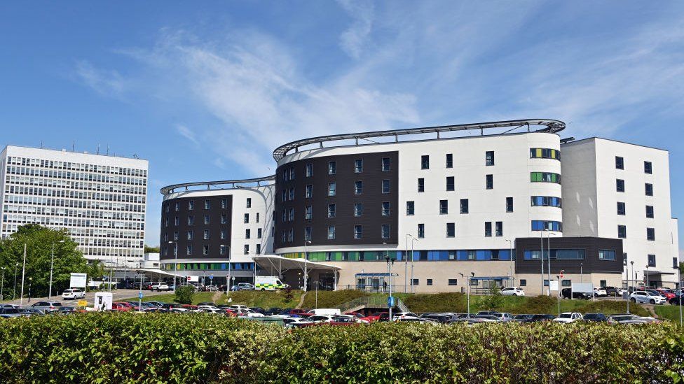 Victoria Hospital in Kirkcaldy