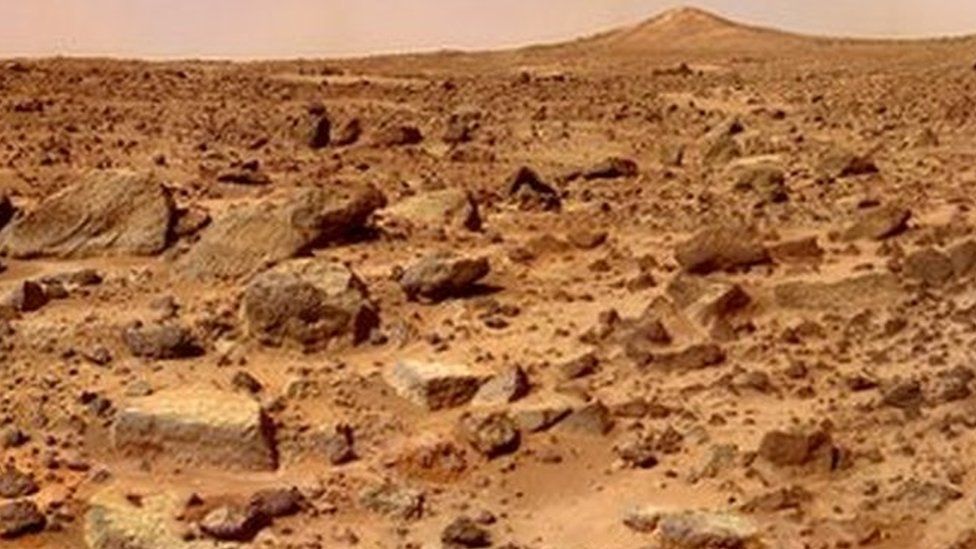 NASA image of Mars' surface
