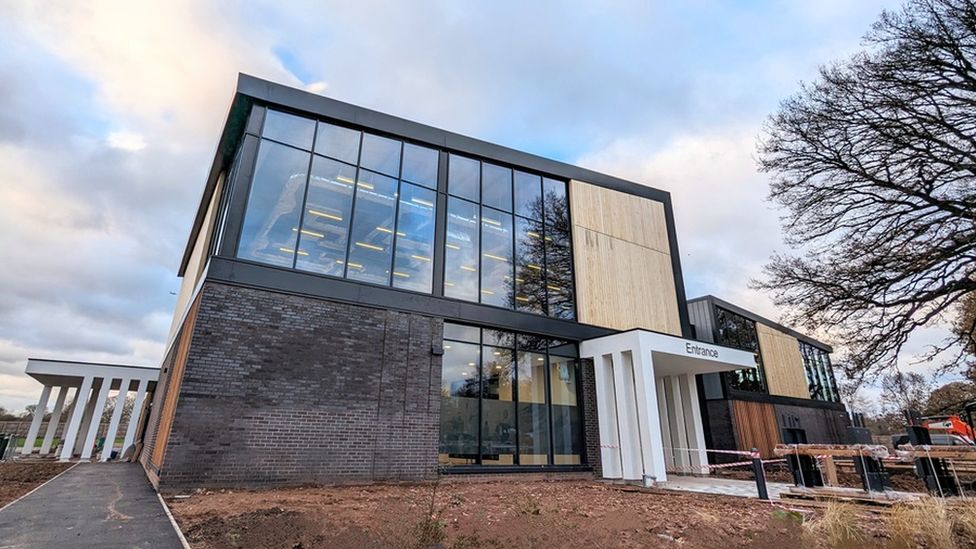 Castle Farm Leisure Centre exterior view