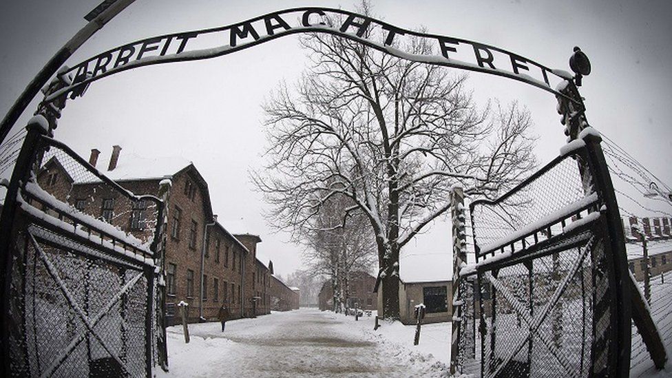 Auschwitz camp gates