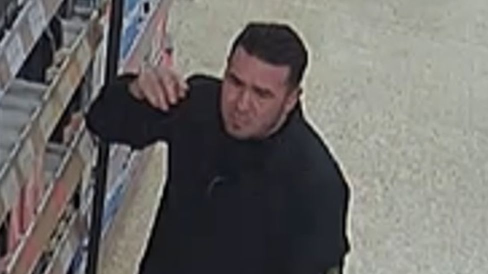 Man Sought Over Champagne Theft From Camberley Supermarket Bbc News
