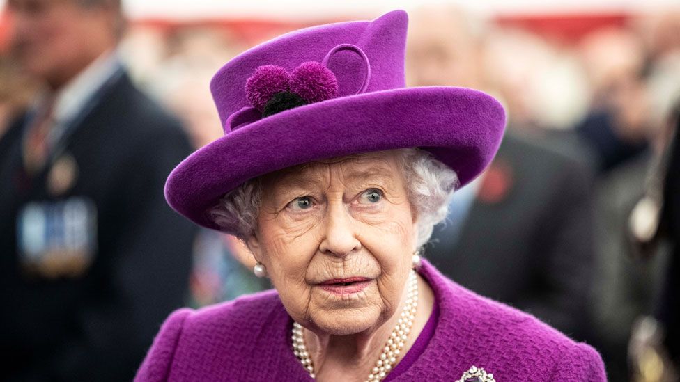 The Queen (file pic) in November 2019
