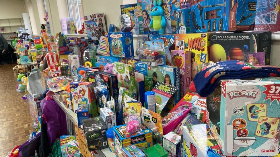Toys that have been donated