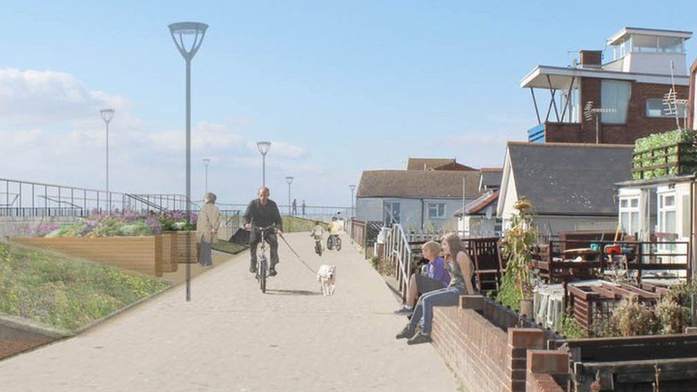 Jaywick Sands residents 'hopeful' over village revamp plans - BBC News