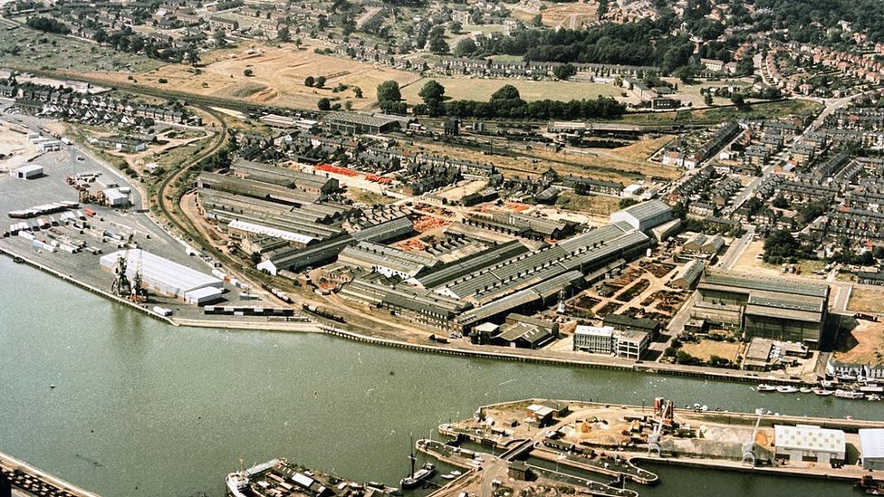 Ipswich aerial picture
