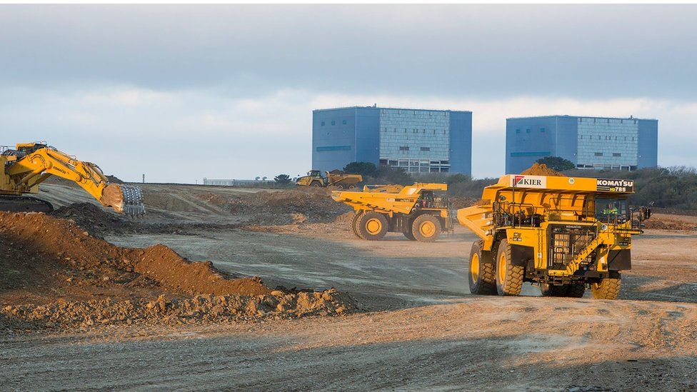 Groundworks at Hinkley Point