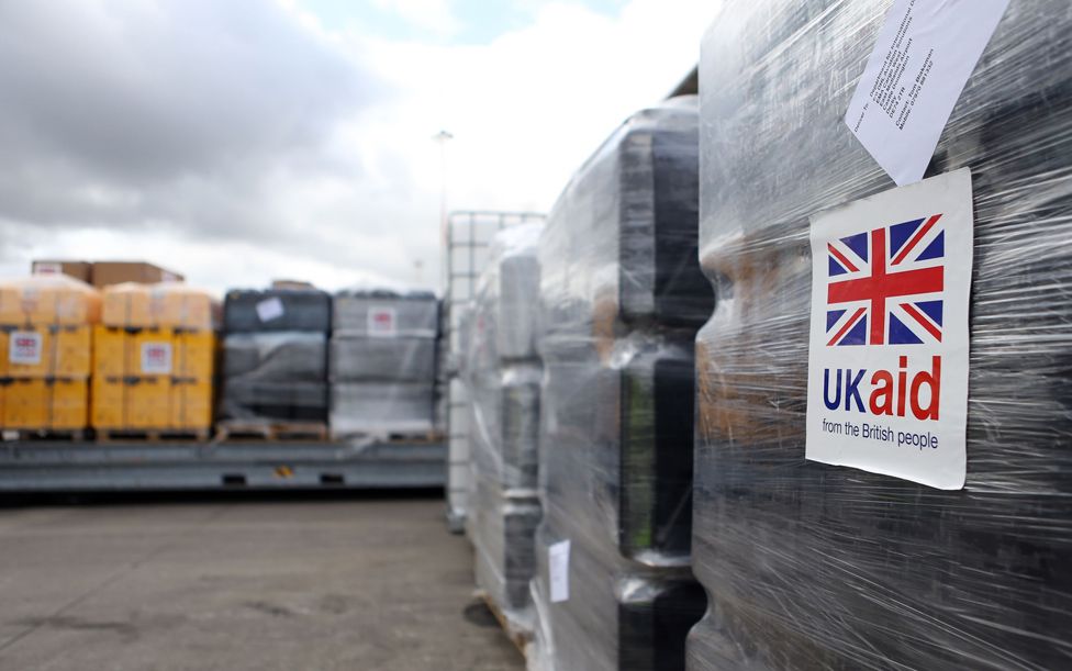 Consignment of UK aid