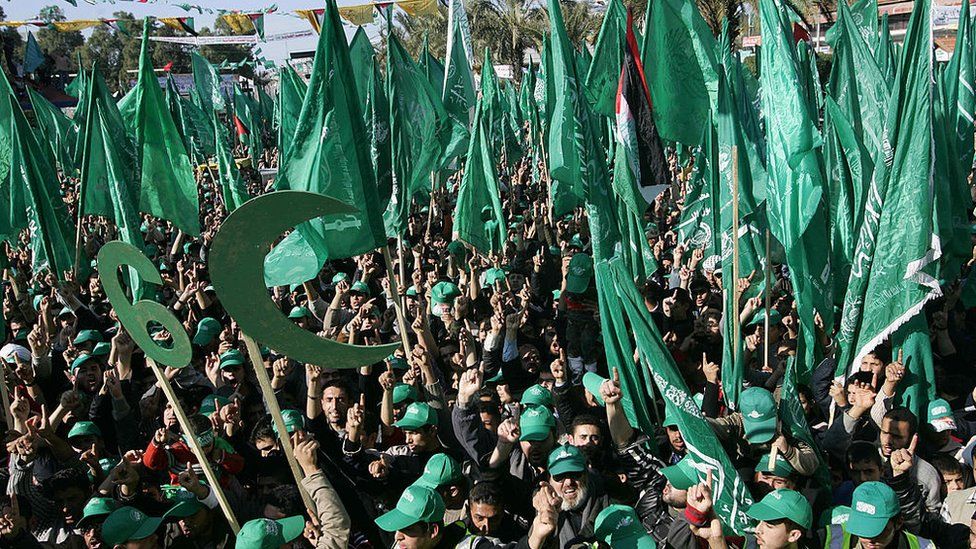 Hamas rally in Gaza in 2006