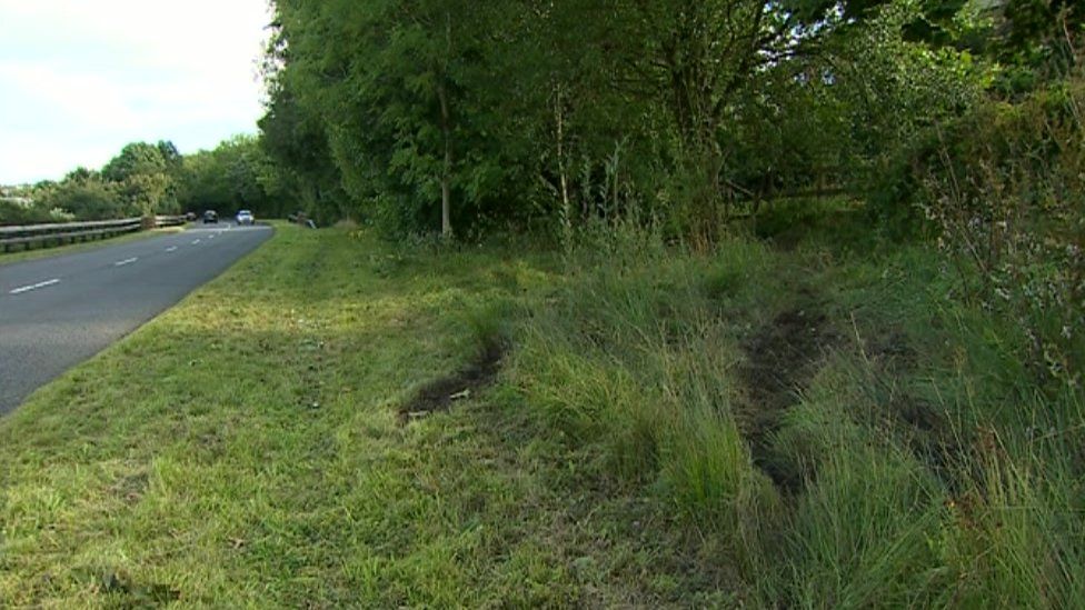 The A4119 around Penygraig