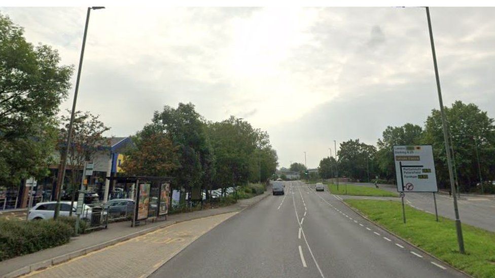 Guildford Man dies in pedestrian crossing crash BBC News