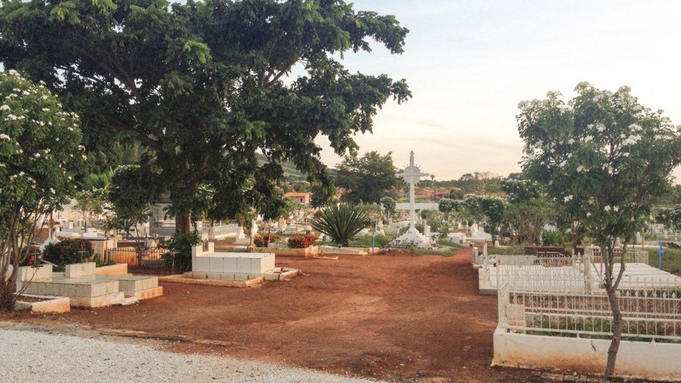 The Sao Joao Paul II cemetery in Xambioa, where bodies of suspected rebels where exhumed